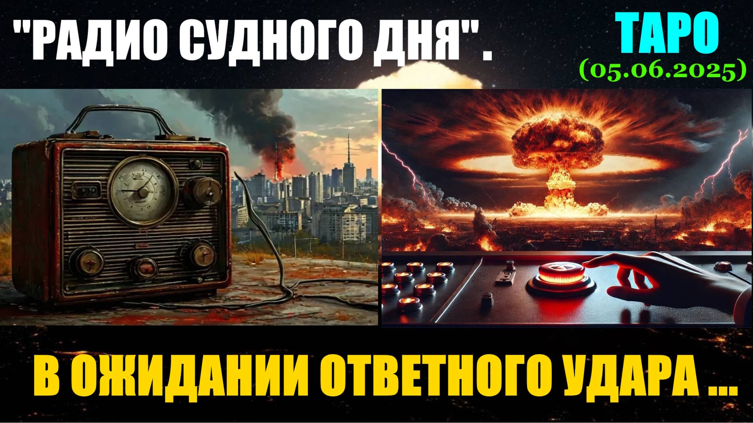 "РАДИО СУДНОГО ДНЯ". В ОЖИДАНИИ ОТВЕТНОГО УДАРА... (ТАРО. 05.06.2025)