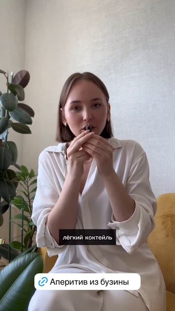 Аперитив из бузины