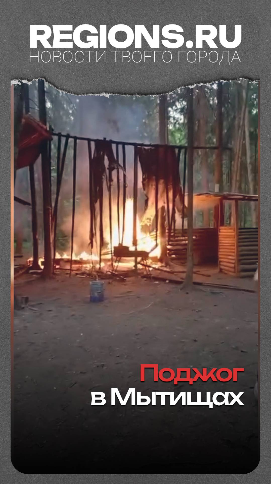 Поджог в «Императорских Мытищах»