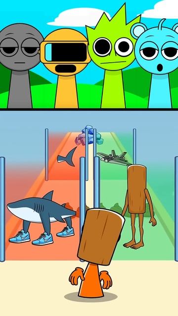 77uZNnTnBLs - Sprunki. Cartoon.