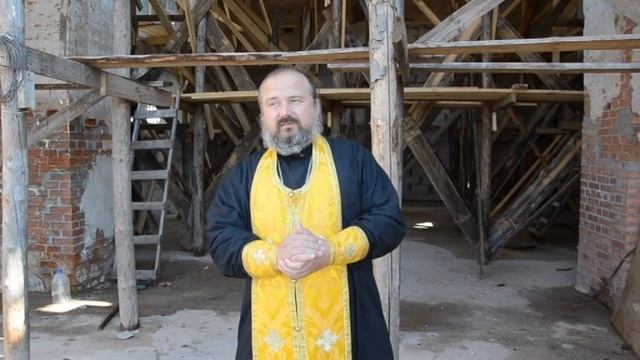Подъём купола в Свято Михайловском храме д Зембин