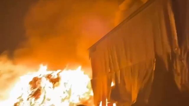 🔥Крупный пожар вспыхнул в подмосковном Раменском🔥