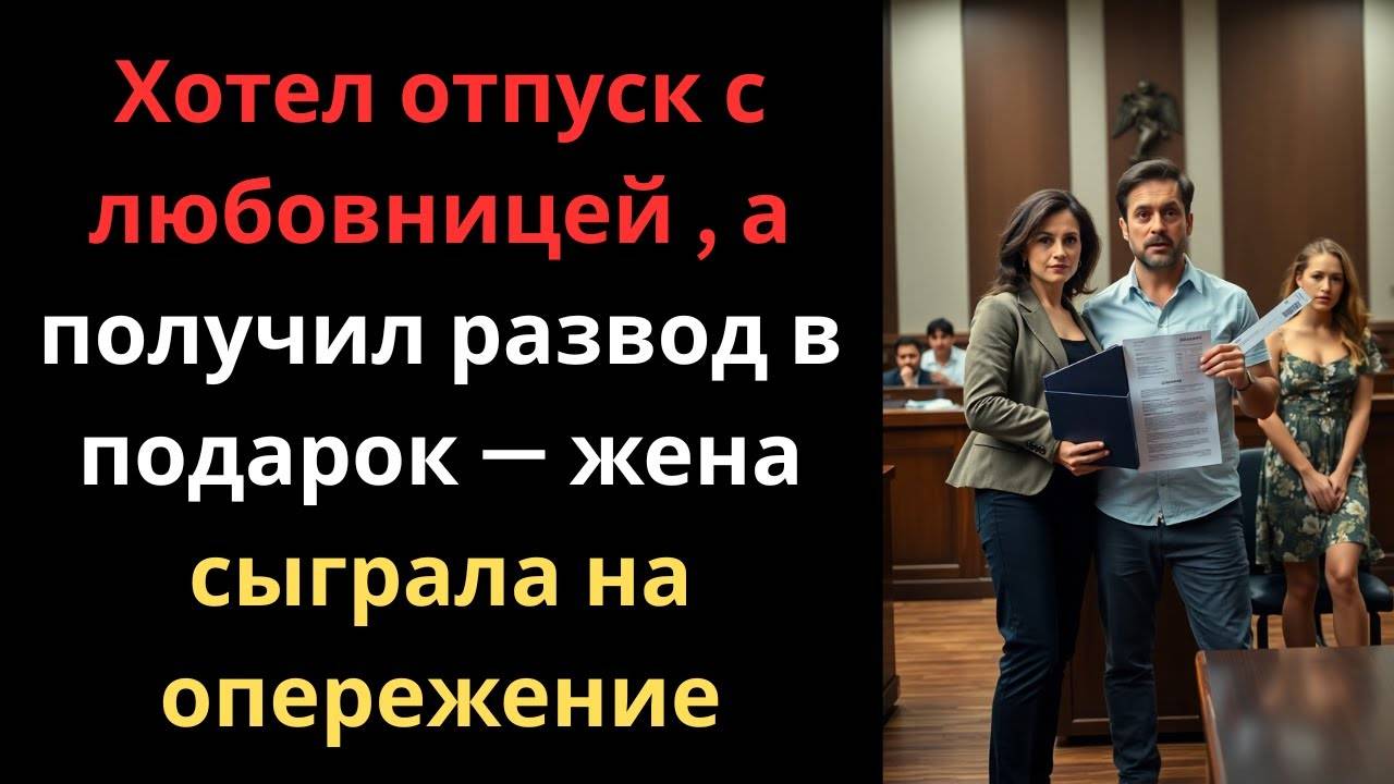 Отпуск с любовницей обернулся разводом от жены