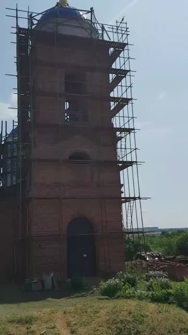 250607 Памятник ВОВ Никольская церковь в селе Альшань Храм Святого Николая старая школа город Орёл п