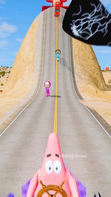 Wacky Cars & Crazy Rides Going Down to Spinning Venom Leg – Beamng.Drive