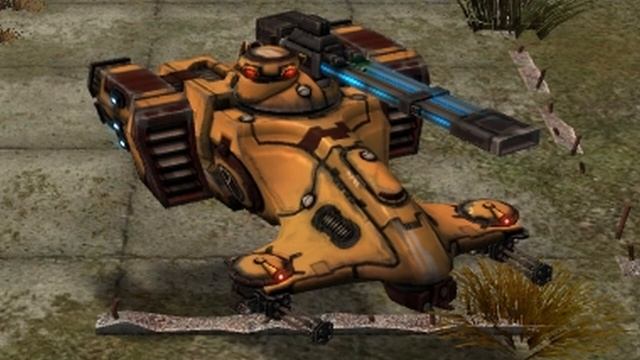 Warhammer 40,000： Dawn of War – Soulstorm. Танк Рыба-молот. Все реплики