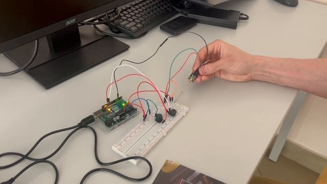 Разработка лазерной системы безопасности