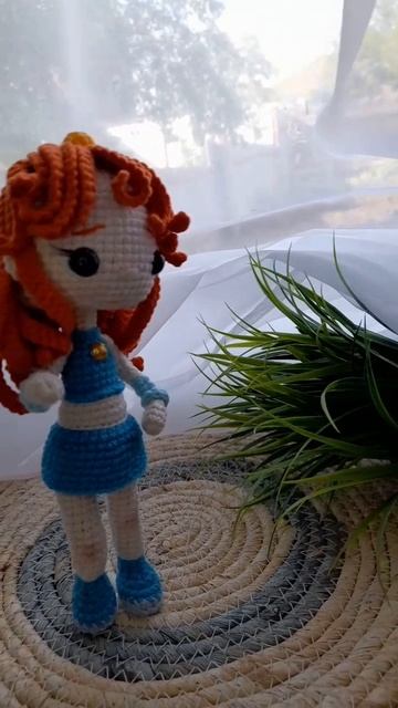 Огненая фея Блум 
#блум #винкс #амигуруми #amigurumi #crochetpattern #winx #bloom #anime #аниме