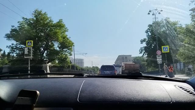 Утренняя поездка на тачке