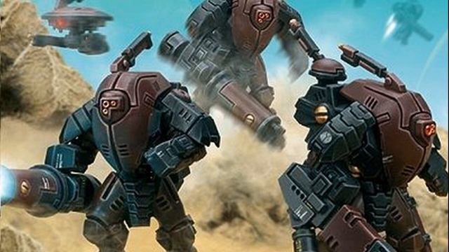 Warhammer 40,000： Dawn of War – Soulstorm. ШасВре в Маскировочном экзоскелете XV25. Все реплики (1)