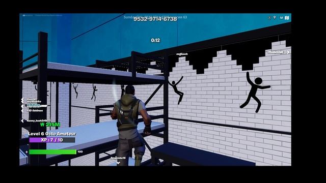 Пытаемся выиграть игру кальмара в Фортнайт