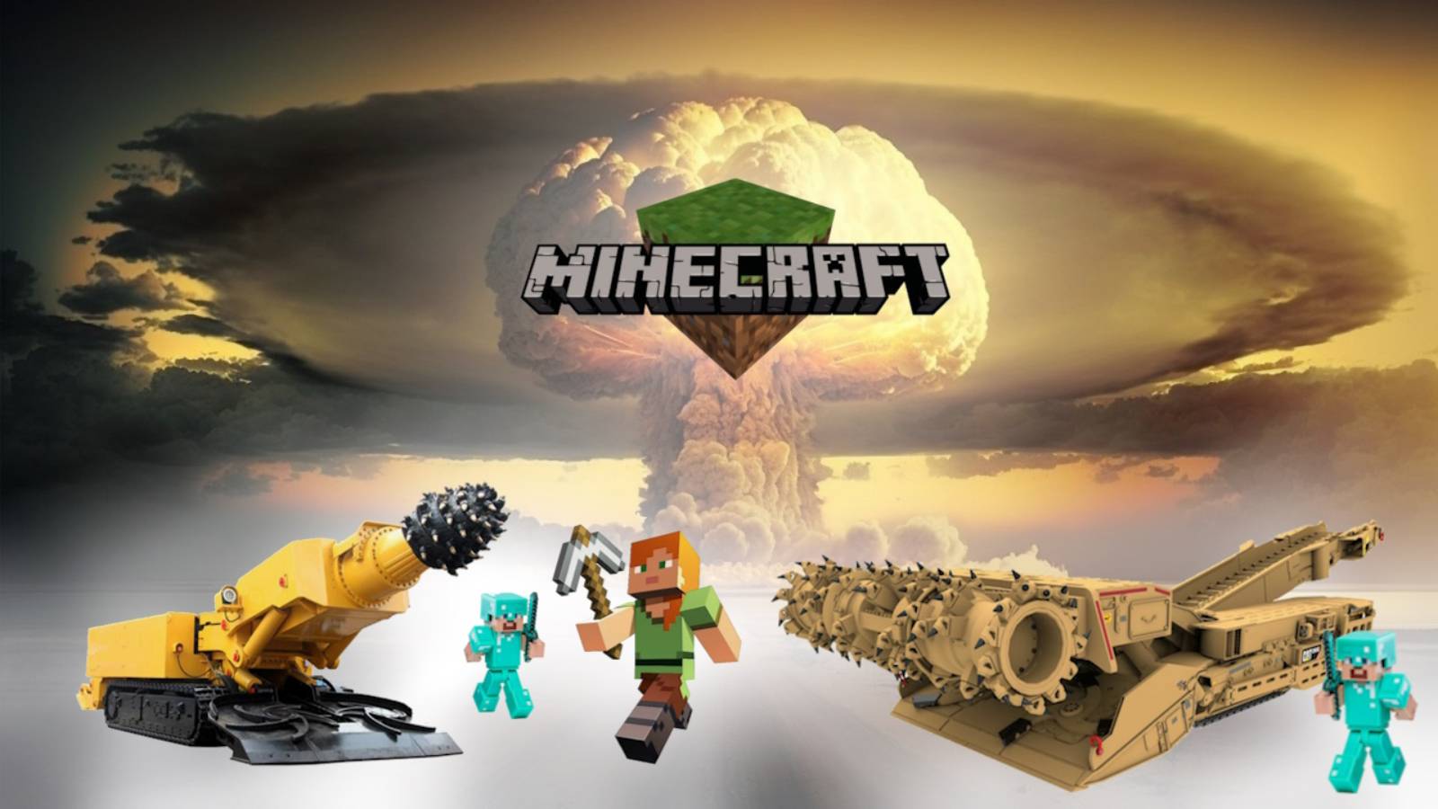 MineCraft бесплотные земли - лутаем заброшенные шахты