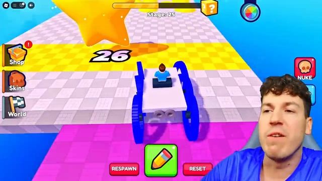 ВЛАДУС ИГРАЕТ ( VLADUS PLAY ) -✏️ Я НАРИСОВАЛ УЖАСНЫЕ КОЛЁСА И ВЛЕТЕЛ В ЛОВУШКУ В РОБЛОКС!