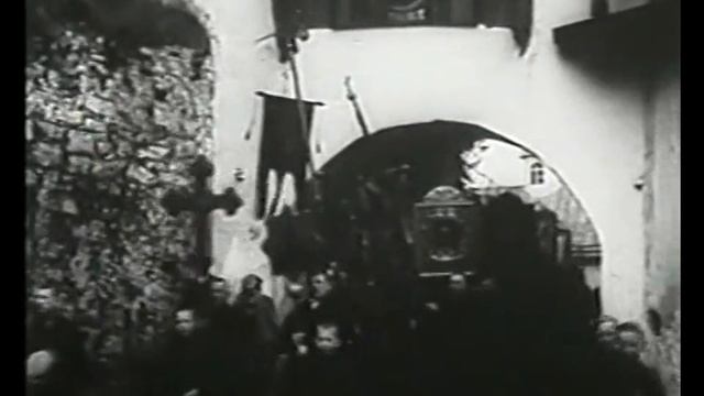 1936 О праздновании Пасхи Господней в г. Печоры в 1936 году. (кинохроника).