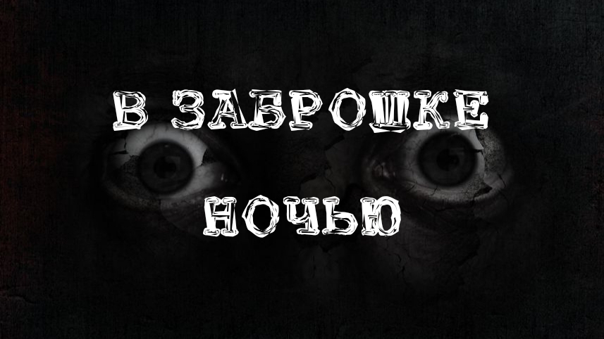 В ЗАБРОШКЕ НОЧЬЮ