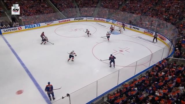 McDavid UNREAL assist to Draisaitl