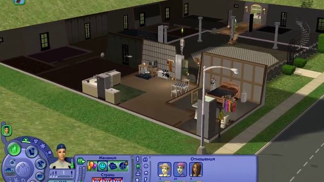 Sims 2. Два пожара в один день