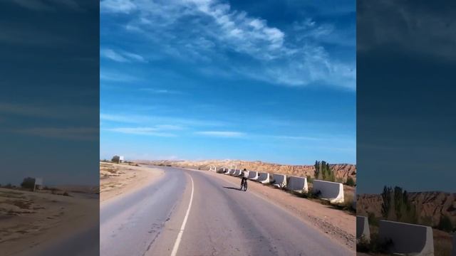 Semi-arid canyons of Kyrgyzstan #travel #nature #mountains #driving #roadtrip