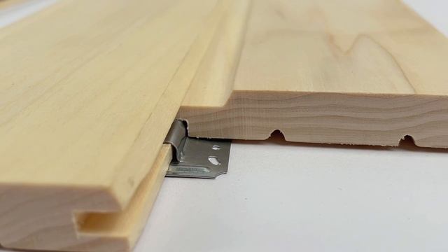 Кляймеры для нашей вагонки из осины