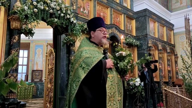 Проповедь иерея Константина Корепанова на Всенощном бдении 07.06.2025