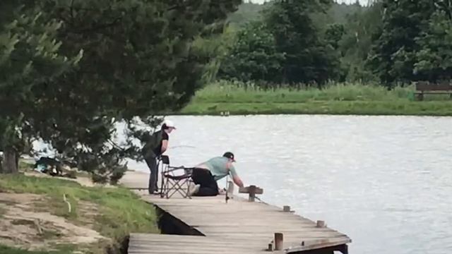 поимка на малом водоёме
