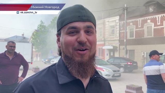 Названа предварительная причина пожара на Канавинском рынке
