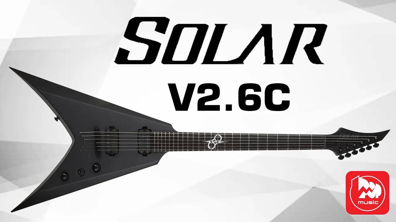 Электрогитара SOLAR V2.6С (Flying V от Ola Englund)