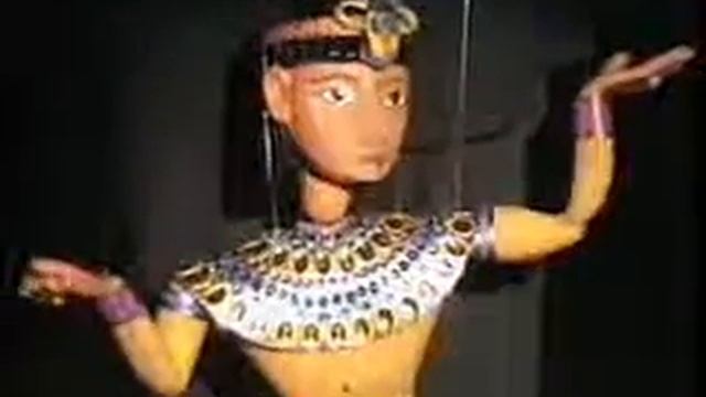 ANCIENT EGYPT VIGNETTE, puppet-marionette, Nikolai Zykov Theatre, Russia