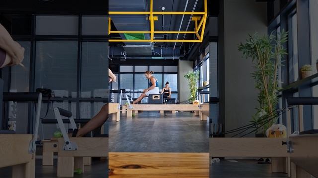 Pilates Reformer 💪🙂 | Время Пилатеса ⏳️ #video #train #fun #love #workout #pilates #reformer #reel