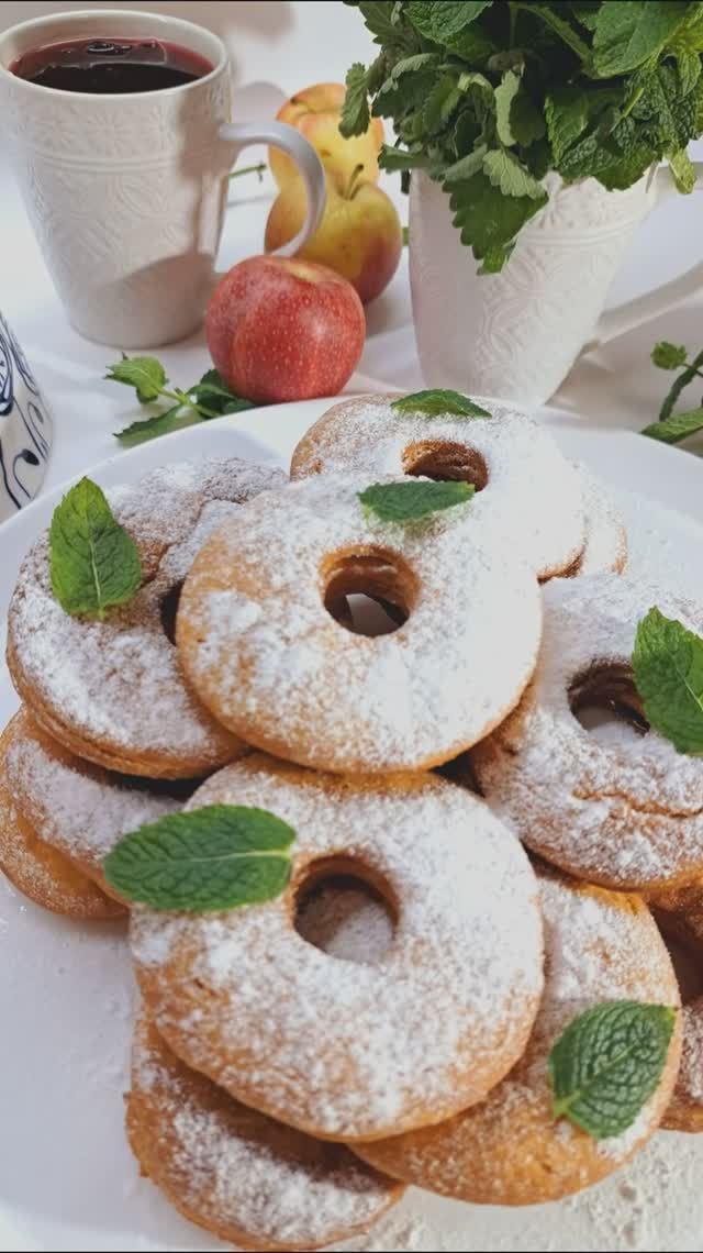 Рецепт вкуснейших пончиков в предыдущем ролике!!!🤗🤗🤗