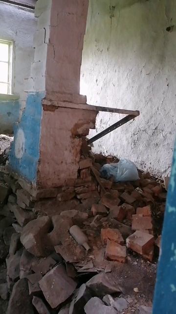 Заброшенный дом в деревне, вот что осталось