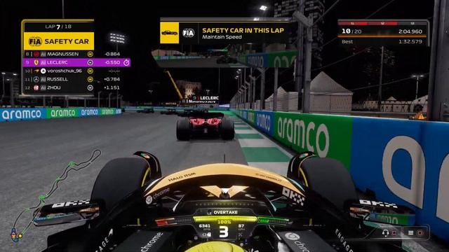 Что за ******** Феррари? - F1 23 Co-Op Career #2 - Grand Prix Saudi Arabia