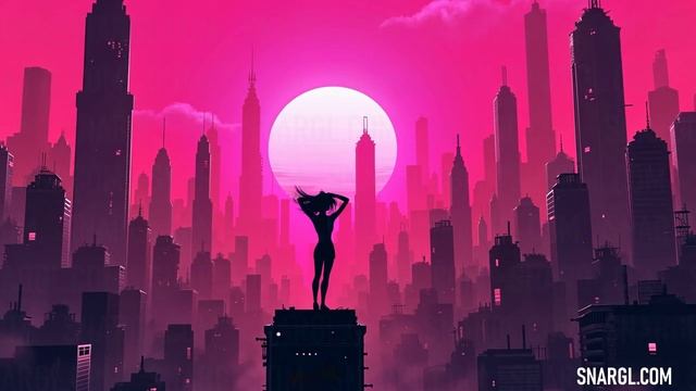 Fuchsia pink