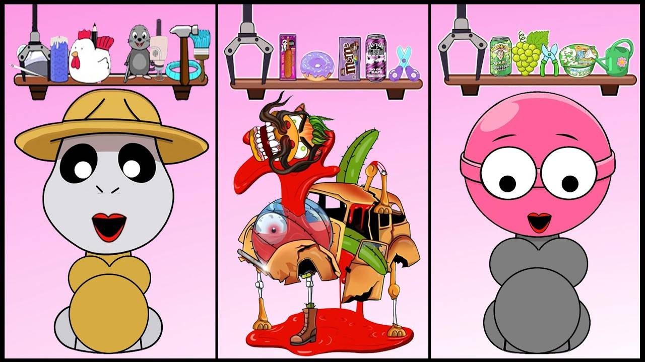 СПРУНКИ OC - ПОЛНЫЙ СБОРНИК #262 (Incredibox Sprunki) #sprunki #СПРУНКИ