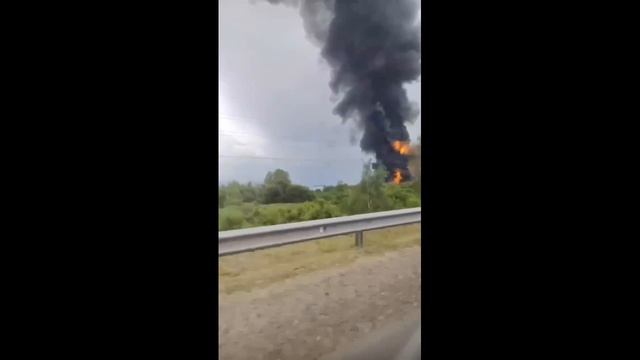 Прямо Сейчас В Промзоне Города Кстово Нижегородской Области Большой Пажар!