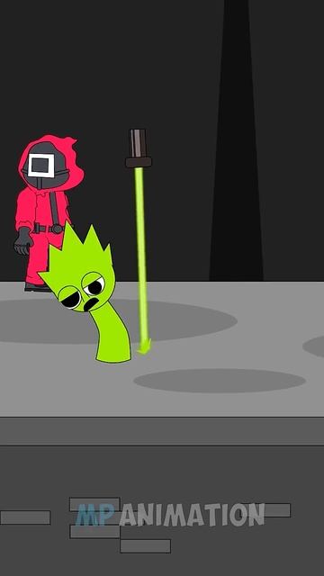 New SQUID GAME LASER CHALLENGE - Help Sprunki overcome the obstacle course _ Inc