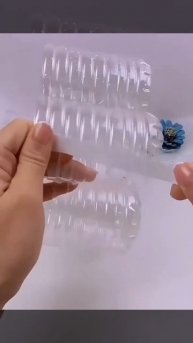 Делаем органайзер из пластиковых бутылок