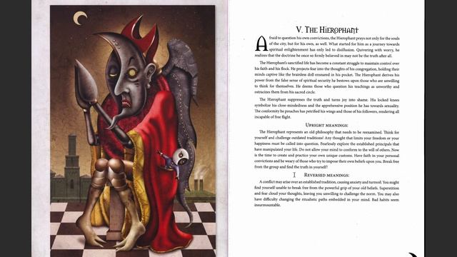 Чтение Deviant Moon Tarot (Таро Безумной Луны) П. Валенса — Часть 2
