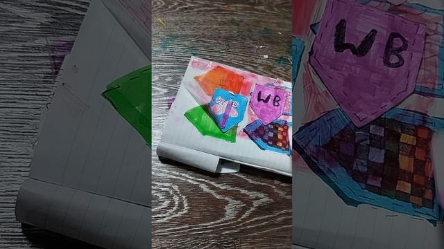 распаковка бумажных сюрпризов