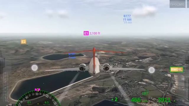 Airline Commander Пожар на борту