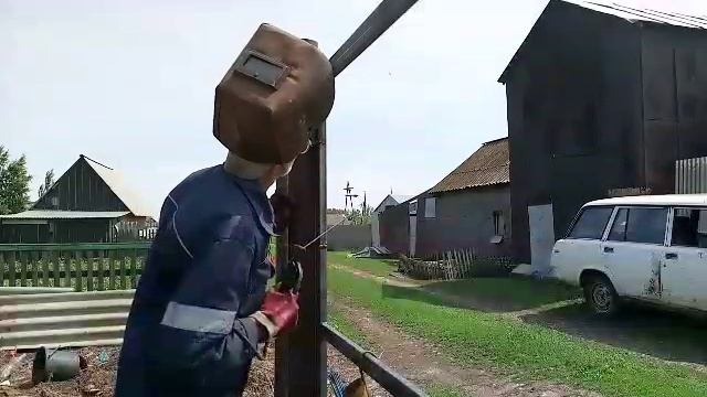 Делаю ворота 2.