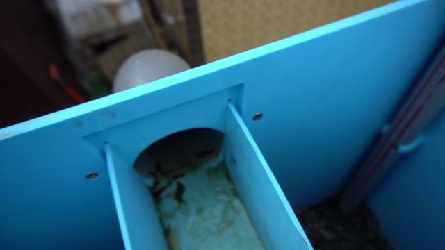 Улучшил систему фильтраций в пруду