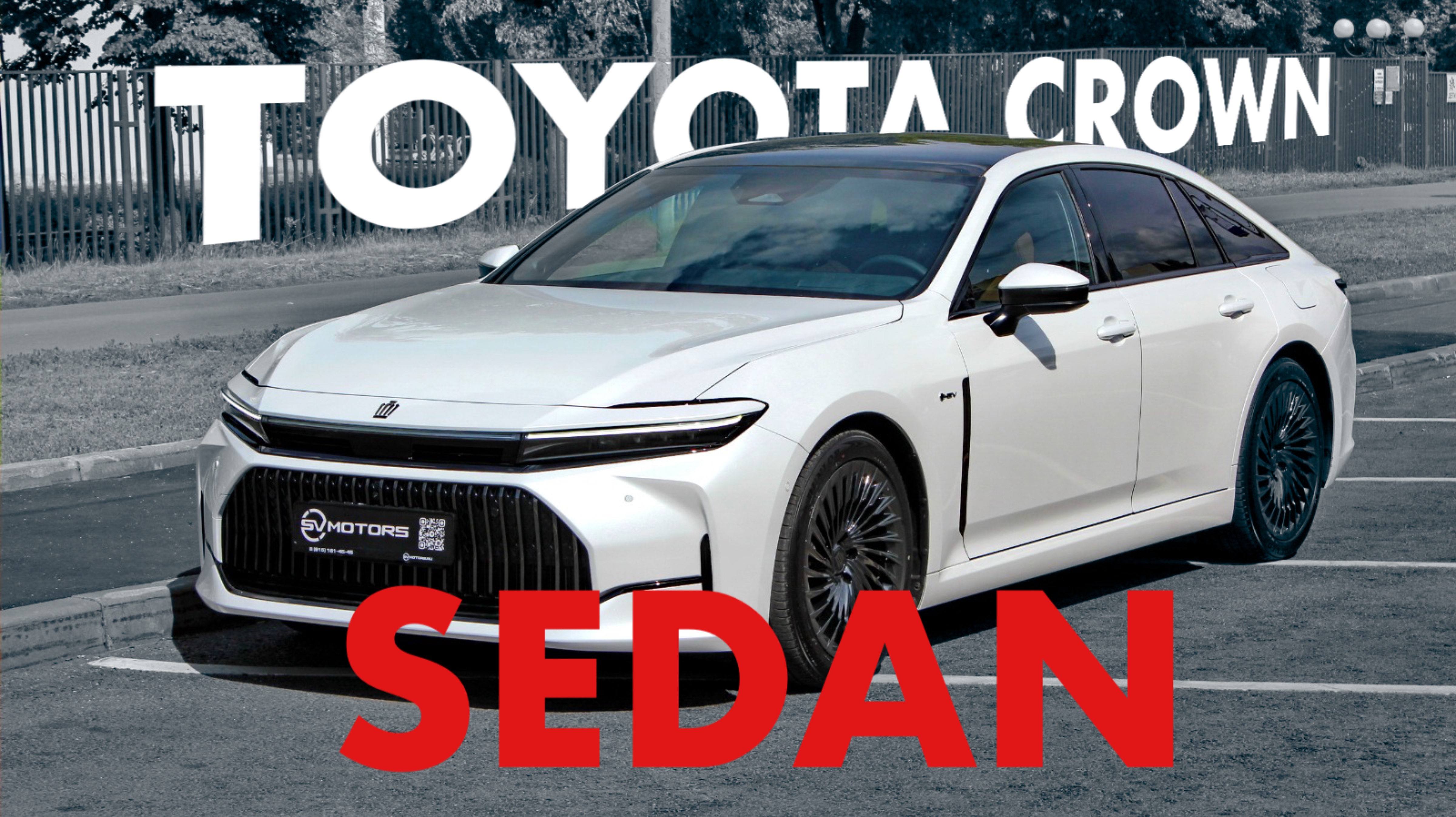 Обзор новой Toyota crown sedan 2025