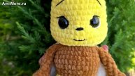 Амигуруми: схема Луна и Пчелёнок | Игрушки вязаные крючком