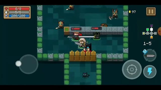 НАРЕЗКА ИЗ ИГРЫ SOUL KNIGHT ✔️ #БОССЫ ✔️