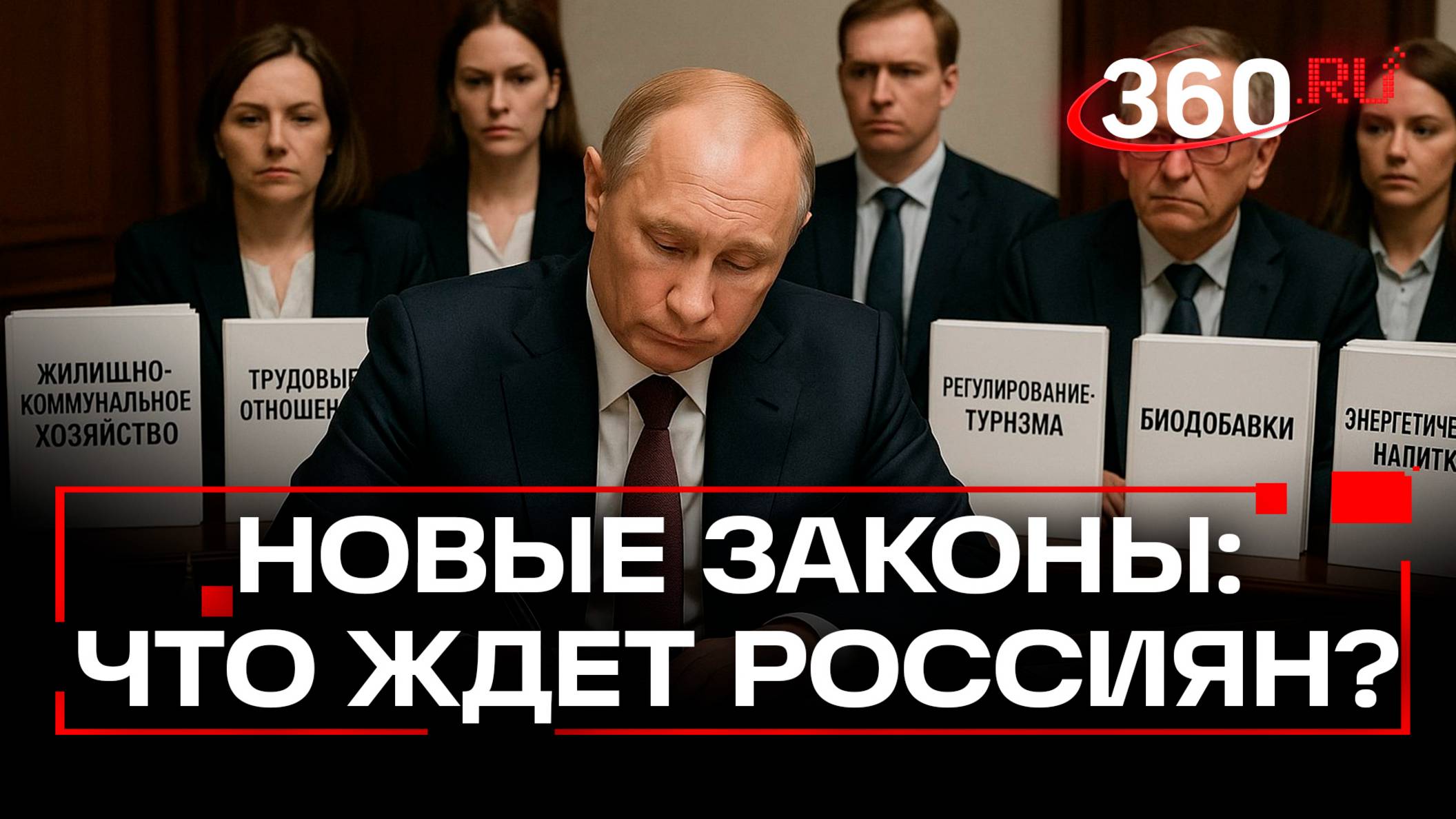 Запрет энергетиков, контроль БАДов и защита работников: Путин подписал новые законы