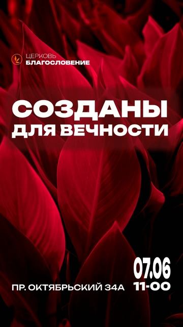 Созданы для вечности