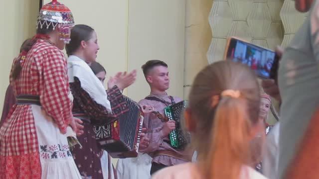 чувашская песня. анс. "янсас"