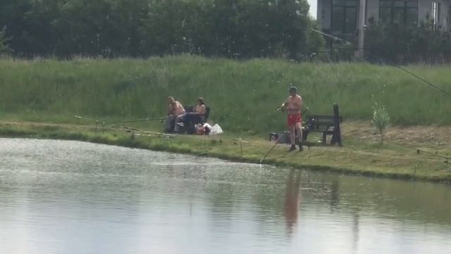 поимки на малом водоёме продолжаются