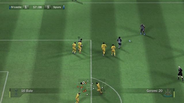 FIFA 08 Ньюкасл - Тоттенхем 14й тур ТАПЛ